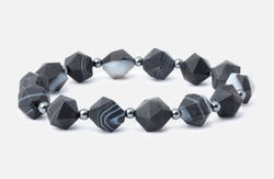 Banded Onyx Bracelet