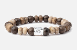 Petrified Wood Jasper Bracelet