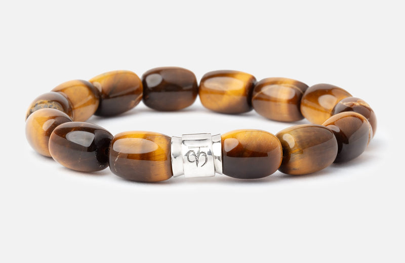 Tiger's Eye Tube Bracelet